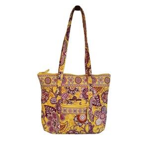 Vera Bradley Bali Gold Libby Purse
